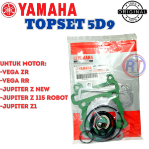 PAKING TOP SET KODE 5D9 YAMAHA ORIGINAL KUALITAS ASLI UNTUK MOTOR JUPITER Z NEW JUPITER Z 115 ROBOT.