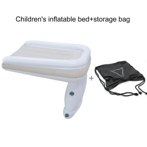 New Baby Inflatable Camp Bed Air Mattresses Car Rear Folding Kid Sleeping Bed Childrens Travel Accessory High-Speed Rail Plane