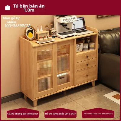 Tủ Buffet Bằng Gỗ Thật