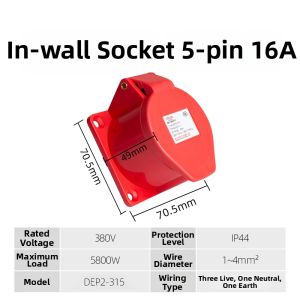 DELIXI Electric | Aerospace Three-phase 3-pin Male Female Water-proof Connector