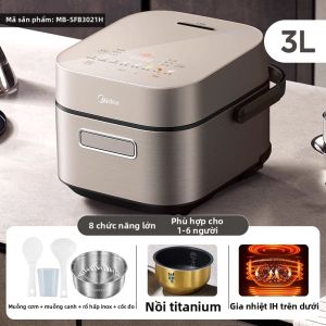 Midea | Nồi Cơm Điện Đa Năng IH Thông Minh Đặt Trước 4L