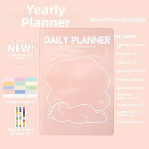 QINGHEJI | Self-Discipline Time Management Task List Plan Book