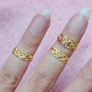 JIN JING CINCIN LOVE PADU SIZE 1-7 EMAS 916 TULEN 1.27G-1.62G