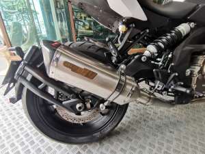 Exhaust SRK600 Slip On Piping Stainless Steel Project79 Muffler Project 79 QPM06SV/BK/CB Ekzos QJ Motor SRK 600 Motor Accessories