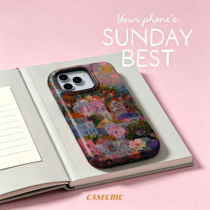 Potdemiel | Pastel Firework For Case For iPhone 17 16 15 Pro Max TPU Anti-Scratch Outer Shell Raised Screen CaseChic