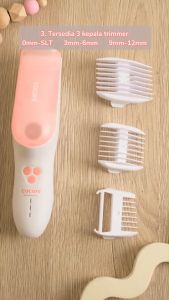 Coconi No Mess Vacuum Baby Hair Clipper | Pemangkas Rambut Trimmer Vakum