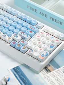 TUMAO | Cute Silent Mahjong Sound Wired Mechanical Keyboard for Women