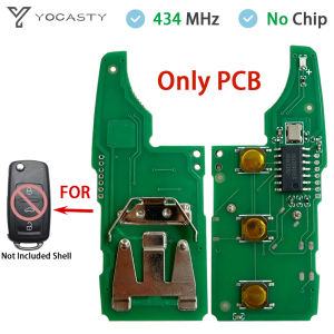 Remote Car Key Circuit Board For VW Beetle Caddy Eos Golf 6 Jetta Tiguan Seat Skoda Fabia 434Mhz ID48 No Chip PCB 5K0837202AD