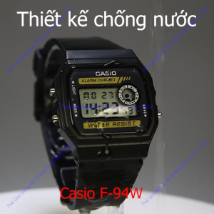 Đồng Hồ Điện Tử CA.S|.O Cổ Điển 9Hàng Thailland Chống Nước Tuyệt Đối Pin Lâu 7 Năm Đầy Đủ Chức Năng Chống Sốc Siêu Bền