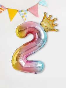 ETY | Birthday Celebration Decorative Number Balloons