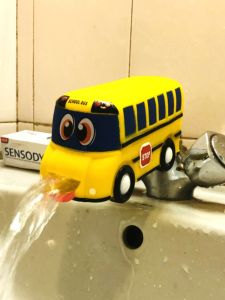 Cartoon Cute Childrens Hand Washing Extender Faucet Anti-splash Head Extension Funny Bug Home Use Kitchen Cooking Tools