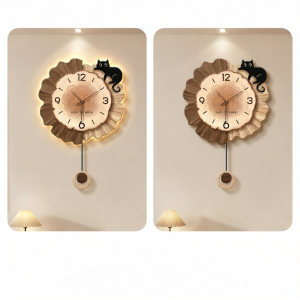 CTYLIGHTZ | Silent Creative Glowing Decorative Wall Clock