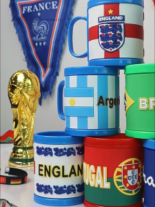2026 World Cup Fan Mug - Creative Football Water Cup Souvenir Gift for US Canada Mexico