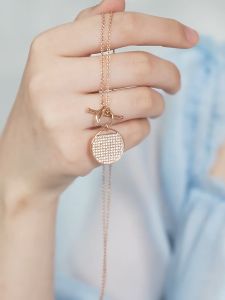 💖Swarovski💖Ginger T Bar white diamond pendant necklace S925 sterling silver womens fashion necklace hypoallergenic non-allergenic Valentines Day gift birthday gift for girlfriend best friend