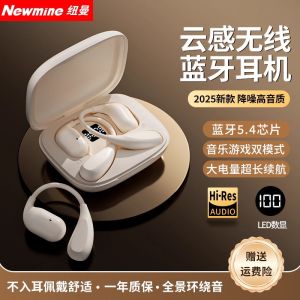 Newman LY52 Wireless Bluetooth Earphones Sports Long Battery Life Ear-Hanging Style No Noise Reduction Support App Control