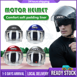 Half Helmet Motorcycle Helmet Motosikal Comfortable Safety Motor Bike Cycling Helmet Motorcycle Accessories Topi Keledar