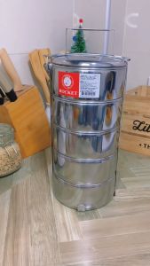 Rocket ปิ่นโต 14 ซม. 4 ชั้น ตราจรวด รหัส 100250144