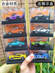 Chenglemei Alloy Car Model Racing Toy Car Kindergarten Gift Boys Set Simulation Small Car Metal Toy Driven by Inertia