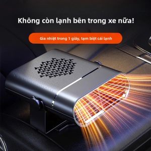 Quạt Làm Mát Và Sưởi Ấm Ô Tô 2 Trong 1 12V/150W 24V/150W Điện Kính Chắn Gió Chống Sương Mù Máy Sưởi Khô Tự Động