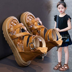 Fashionable Roman Sandals for Big Girls Summer Wear