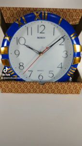 ROBIN Jam Dinding Bulat Quartz Sedang / Jam Dinding Polos