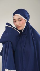 Tazbiya Renda Plain Series Mukena Rayon Polos Allsize Dewasa