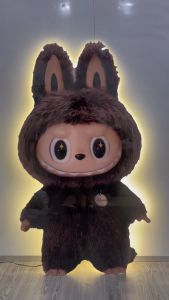 Tranh Labubu Tích Hợp Đèn Led.Ngộ nghĩnhSáng TạoTreo Tường CẮT 3D siêu đẹp