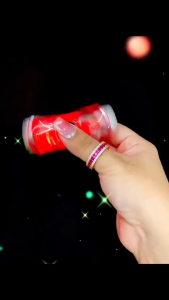 ( HCM SIÊU TỐC ) Bật thanh trong suốt lộ thiên mini kiêm con quay có đèn led nhấp nháy