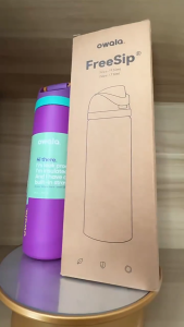 SG【ReadyStock】OwalaFreeSip24oz/32ozStainlessSteelWaterBottle Owala24hrIce-Cold