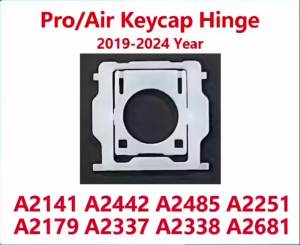 For Macbook Pro Air 13" 14" 15" 16" Letter Keycaps keys Hinge A3113 A3114 A3240 A3241 A2141 A2337 A2338 A2442 A2485 A2681 A2941