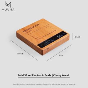 Muvna | Precision Timer Home Pour Over Coffee Scales