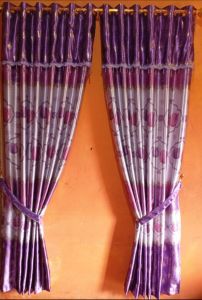 gorden jendela/pintu blackout motip bunga tulip prins #gorden blakout prinss