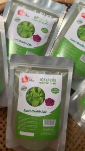 Bột lá cẩm tím sấy lạnh (gói 1Kg)  bột màu tím thực phẩm nấu xôi làm bánh nấu chè làm kem màu tự nhiên rau củ sấy lạnh