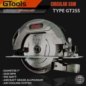 Mesin Sirkel Circular Saw Gergaji Kayu GTOOLS GT255