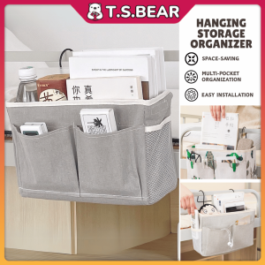 Multi-Purpose Hanging Organizer Portable Bed Frame Hanging Basket Dorm Bed Storage Bedside Bag Bakul Gantung Katil ST24