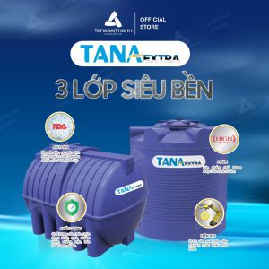 Bồn nước nhựa Tân Á EX Đứng 500L 1000L 1500L 2000L - Hàng chính hãng bảo hành 5 năm (Chỉ bán tại khu vực miền Bắc)