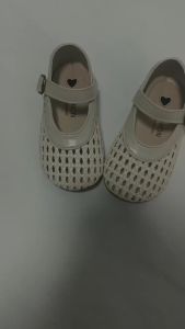 Girls Solid Color Sandals Shoes Kids Breathable Hollow Out Flats 2026 Summer Children Casual Daily Non-slip Shoes