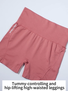 1/3/6pcs Seamless Yoga Sports Tights high waist Shorts Tight lady sports underwear elastic