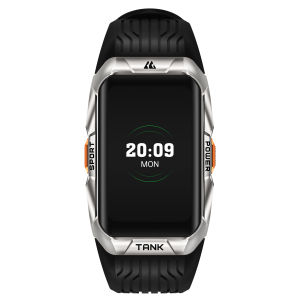 Đồng hồ thông minh kospet Tank X2 Ultra Nam với GPS & la bàn Bộ theo dõi sức khỏe chế độ thể thao 170 + và tuổi thọ pin dài 60 ngày