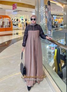 gamis hijab produk Amore by ruby edisi Shalimar dress gamis+hijab