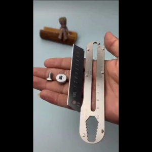 Pisau Cutter Stainless Besi 9in1 Cutter Stainless Pemotong Kertas Tajam Anti Karat Multifungsi Pensil Tukang Jumbo MAKITA Termurah pensil MAKITA ORI PENSIL TUKANG BESAR MAKITA