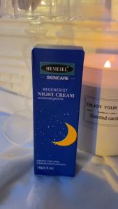HEMEIEL - Krim Malam Pelembap Wajah Krim Malam mengandung Hyaluronic Acid