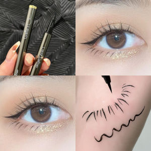 Waterproof Smudge-Proof Black Eyeliner Pen Beginner Friendly Easy to Use Long-lasting Eye Makeup Tool by Li Jiaqi Recommended