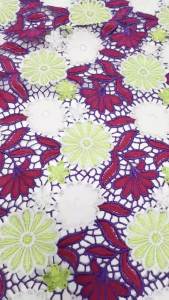 High Quality Water Soluble Guipure Cord Lace Fabric French Tulle Flower Embroidery Lace For Women Wedding Dress Garment Sewing