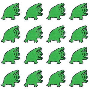 Prajna 10PCS Wholesale Cartoon Cat Embroidered Patches On Kids Clothes DIY Animals Applique Patches For Clothing Stickers Badges