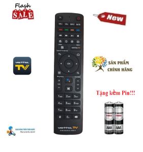 [Hàng chất lượng cao BH 1 năm] Remote Điều khiển giọng nói đầu Box Viettel TV Box 360 - Hàng chính hãng mới 100% Tặng kèm Pin