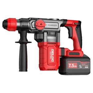 DELIXI | Cordless Brushless Heavy-duty Charging Dual-use Industrial Hammer Drill