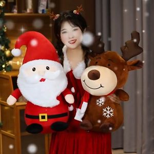 gấu bông tuần lộc người tuyết noel giáng sinh