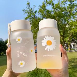 Outdoor Water Cup for Student Portable Fashion Water Bottle Travel Leak-proof Anti-falling Water Bottle