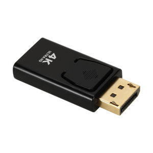 [Vktech] 4K Displayport to HDMI-compatible Converter for PC to TV High-Resolution Video Adapter with Compact Design